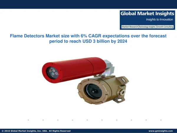 Flame Detectors Market size to exceed USD 3 billion by 2024