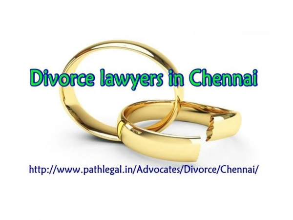 Divorce lawyers in Chennai