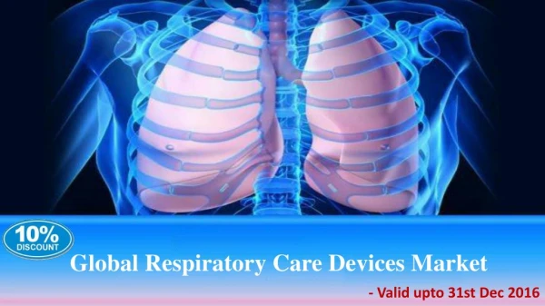 Discount on Global Respiratory Care Devices -Valid upto 31st Dec 2016
