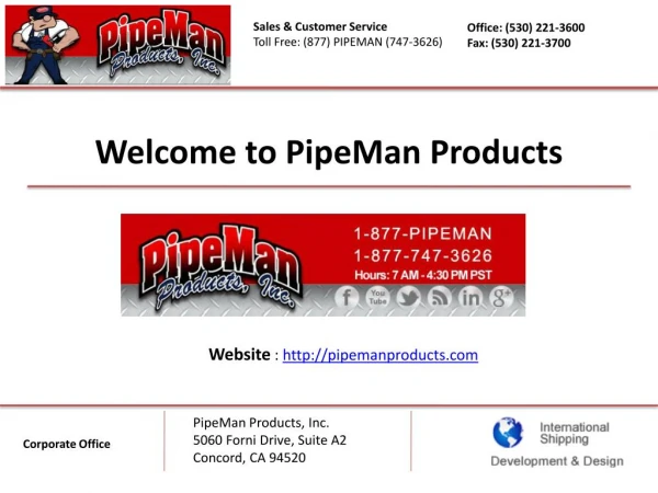 Pipe Repair - Pipe Man Products