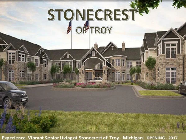 Stonecrest of Troy | Senior Living Homes