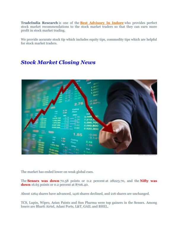 Full Target Achieved Stock Cash Calls With Stock Market Closing News - 27th September