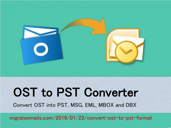 OST to PST Converter