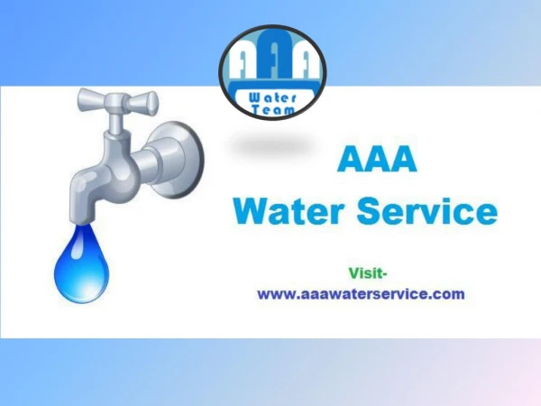 Naples Water Systems | AAA Water Service