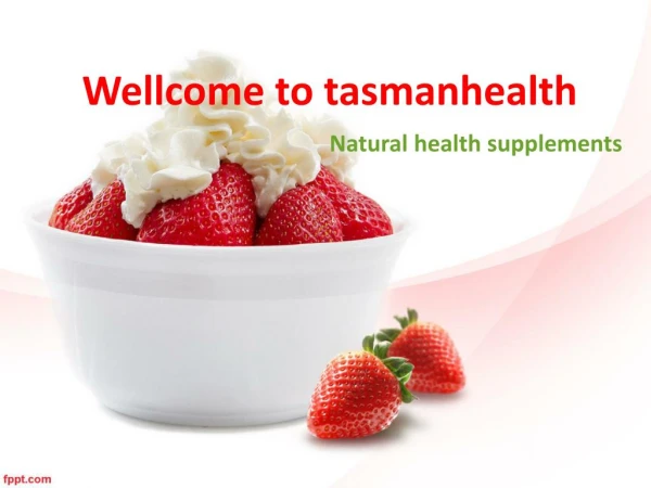 tasmanhealth.co.nz | Strawberry Powder