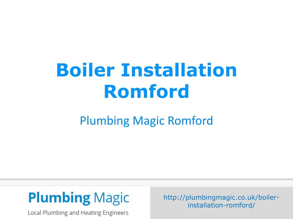 boiler installation romford