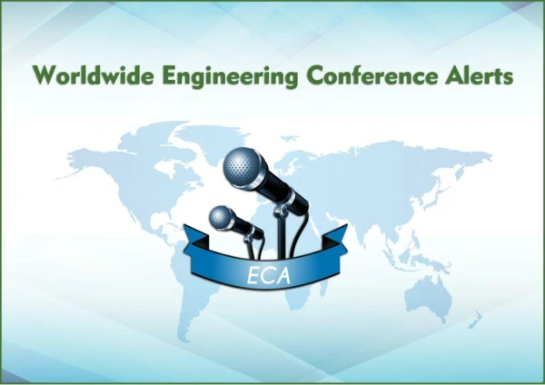Upcoming Conference Alerts in Engineering and Technology