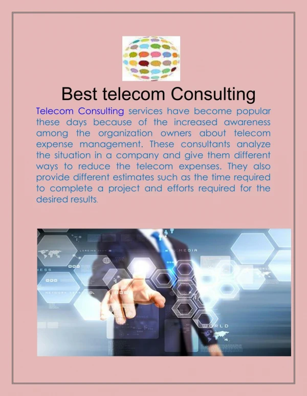 Telecom Consulting