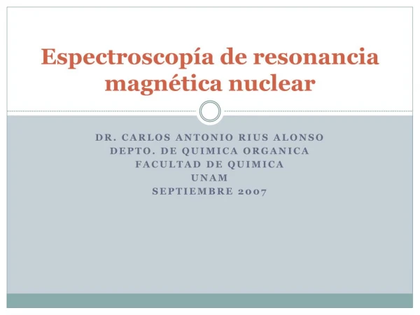 Resonancia magnetica