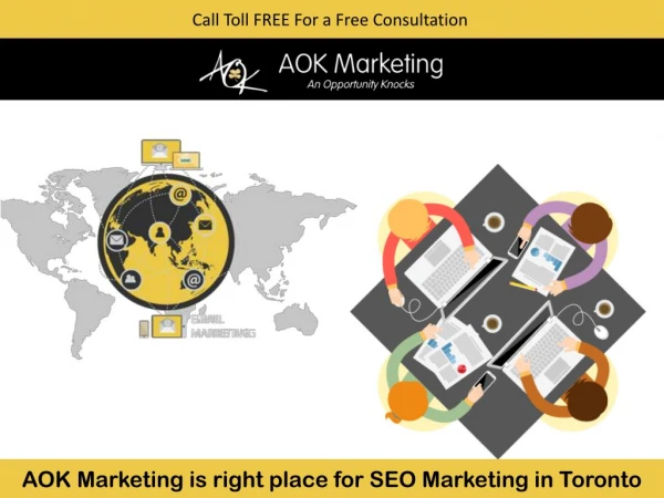 AOK Marketing is right place for SEO Marketing in Toronto