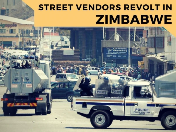 Street vendors revolt in Zimbabwe