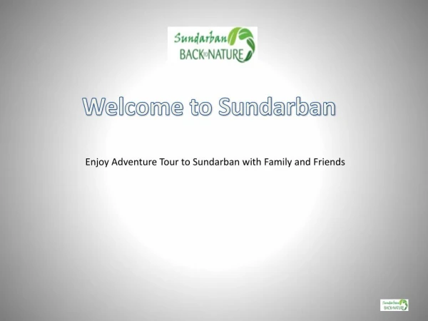 Sundarban Park- Best Adventure Place