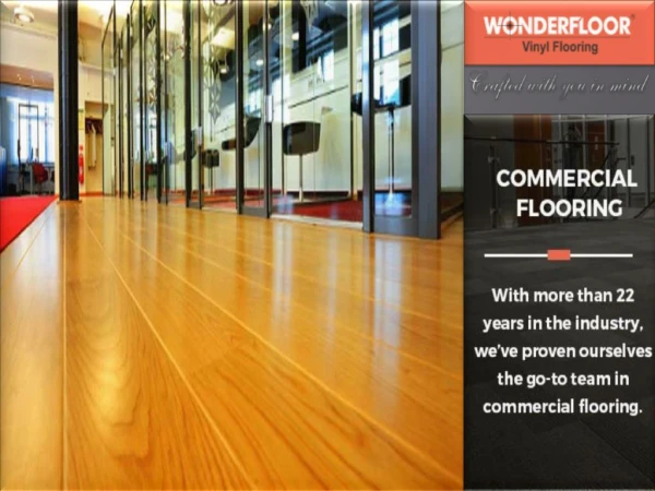 How To Support Every Move Of Your Company With Commercial Flooring