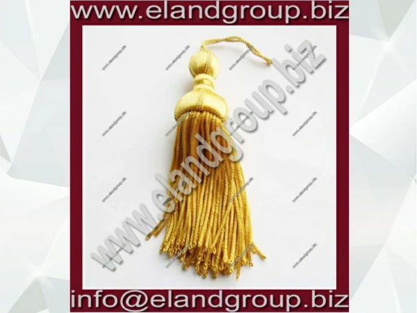 Gold Bullion Decoration Tassel