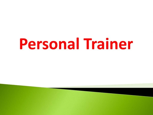 5 Reasons to Hire a Personal Trainer