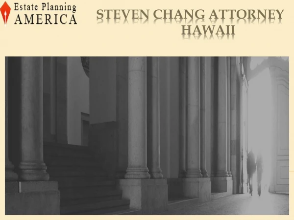 Steven chang attorney hawaii