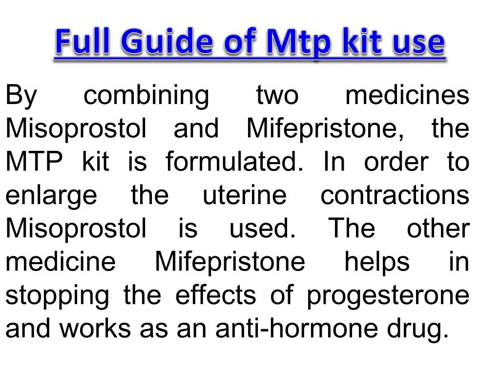 full guide of mtp kit use