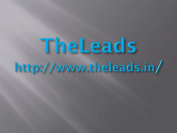 TheLead