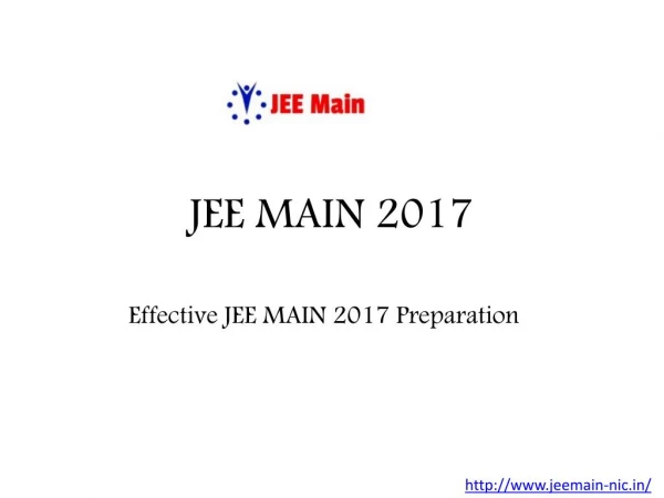 Latest Notification For JEE EXAM