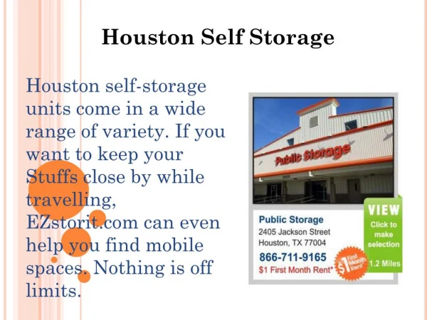 You can find easy Self Storage here