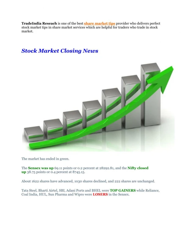 Full Target Achieved Premium Trading Calls With Stock Market Closing News - 28th September