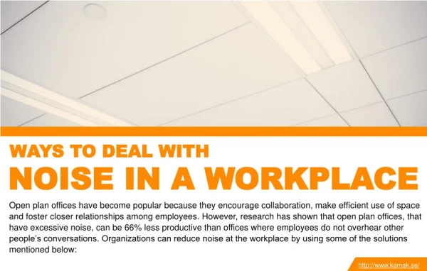 Short Tips To Decrease Noise At Workplaces And Increase Productivity