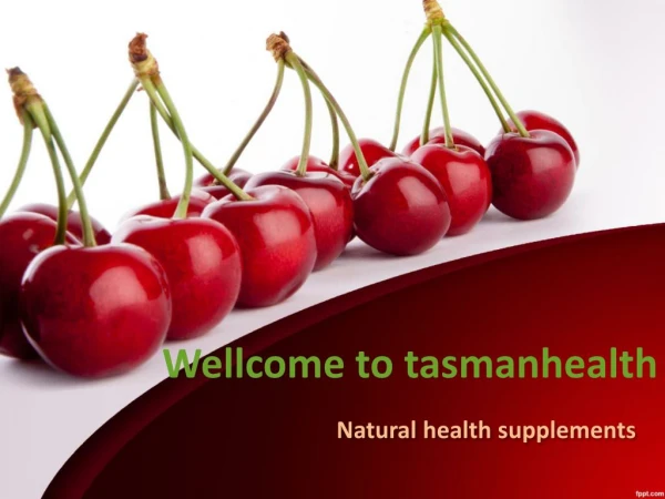 tasmanhealth.co.nz | Tart Cherry Powder - Organic