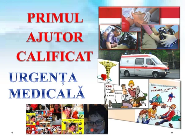 primul ajutor calificat
