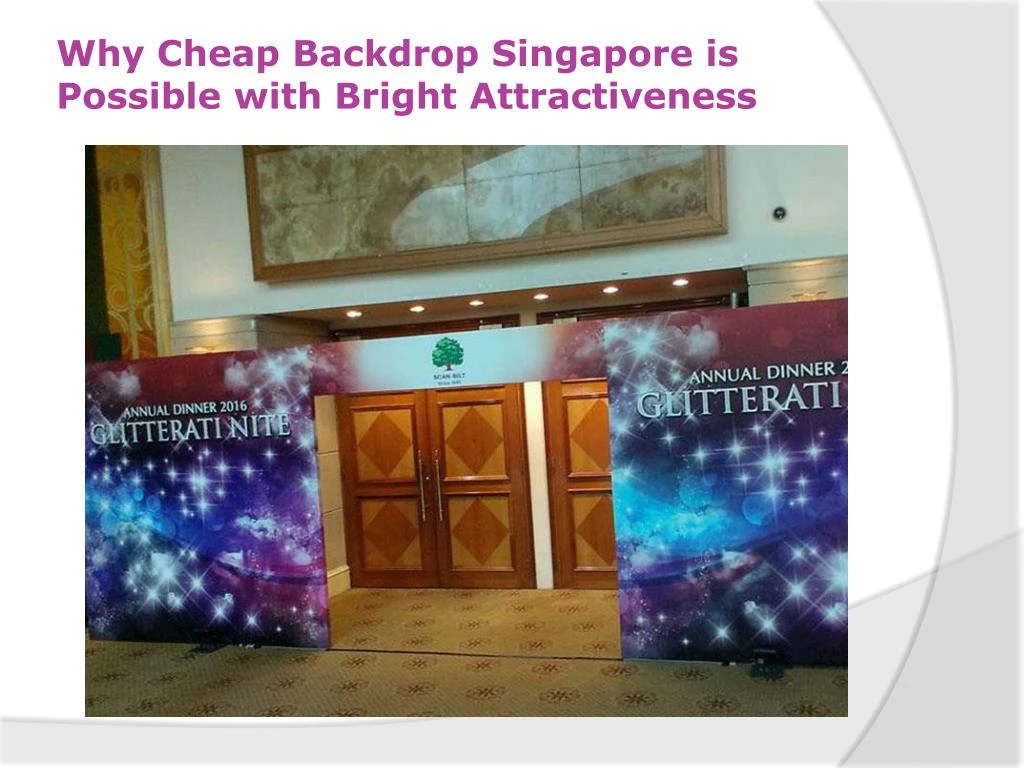 why cheap backdrop singapore is possible with bright attractiveness