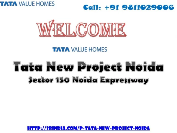 Tata New Project Noida New Housing Project Sector 150 Noida