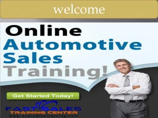 Fast Sales Training Center - slide 1