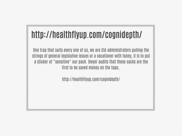 http://healthflyup.com/cognidepth/