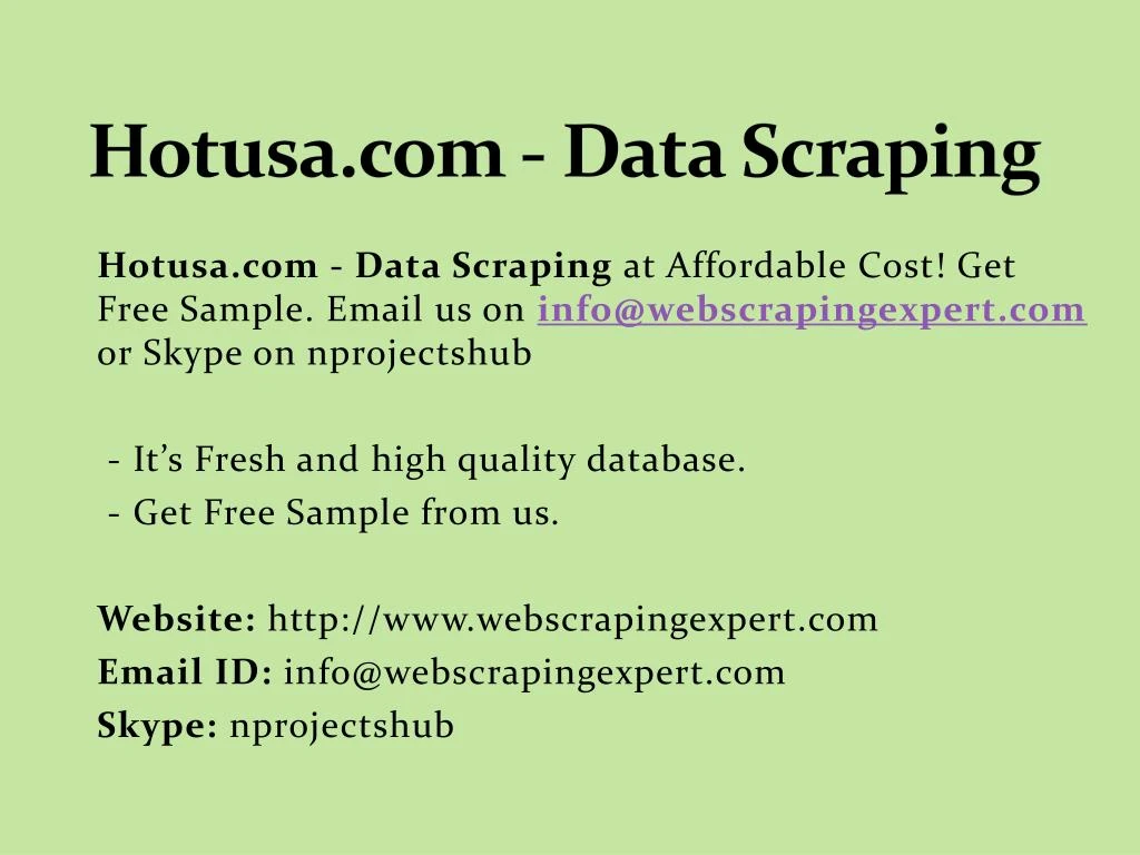 hotusa com data scraping