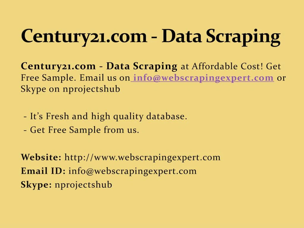 century21 com data scraping
