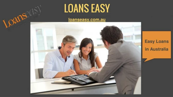 Loans Easy - Get Your Easy Loans in Australia