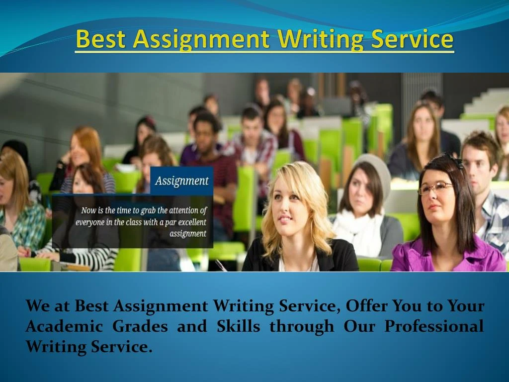 best assignment writing service