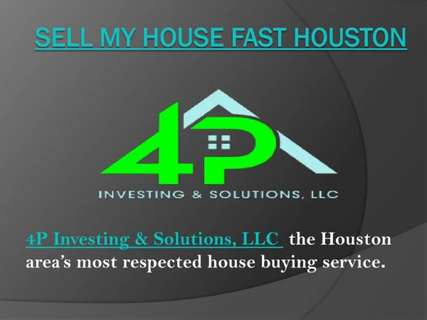 Sell House Fast Houstan