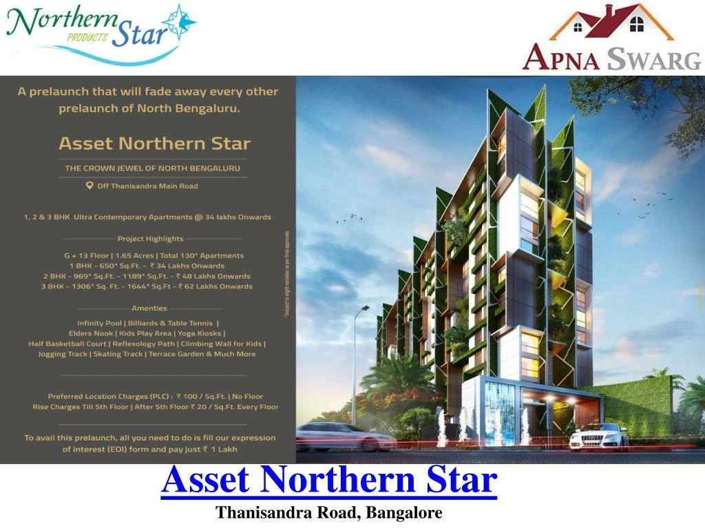 asset northern star thanisandra road bangalore