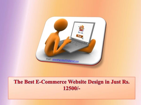 The Best E-Commerce Website Design in Just Rs. 12500/-