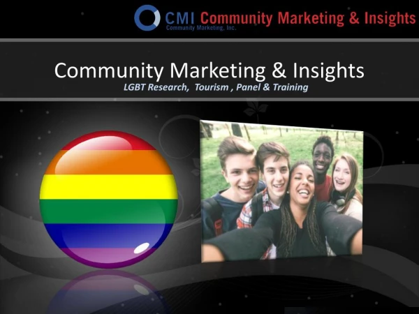 CMI LGBT Research, Tourism, Panel and Training