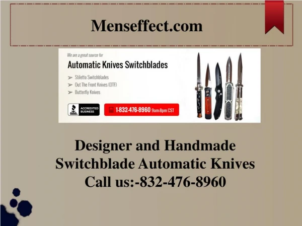 Quality Automatic Switchblade Knives for Sale