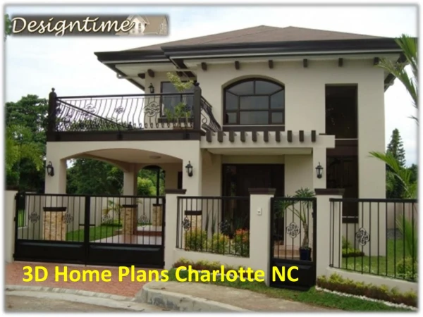 3D Home Plans Charlotte NC