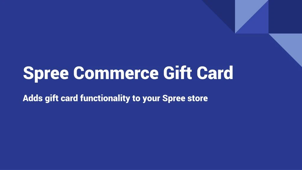 spree commerce gift card