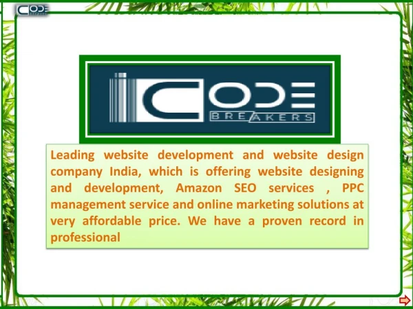SEO amazon web services - Icodebreakers