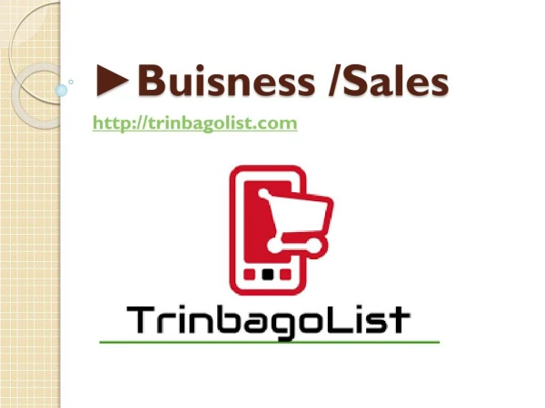 Sale Used Items Trinidad