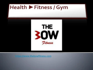 home gym equipment - slide 1
