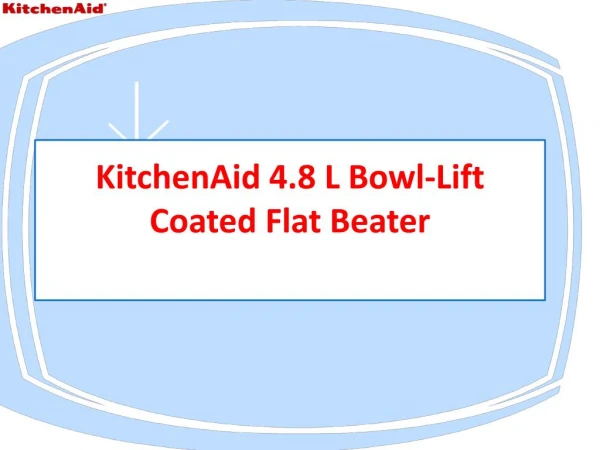 KitchenAid-4.8-L-Bowl-Lift Coated Flat Beater