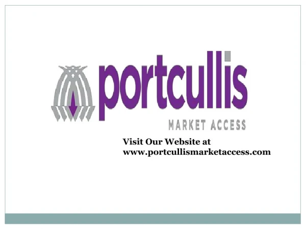 Portcullis market access has hands on experience of successfully launching and building brands internationally as well a
