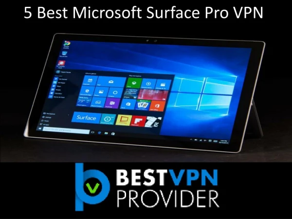 Surface Pro VPN