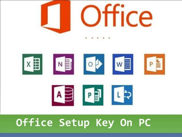 Office Setup Key On PC